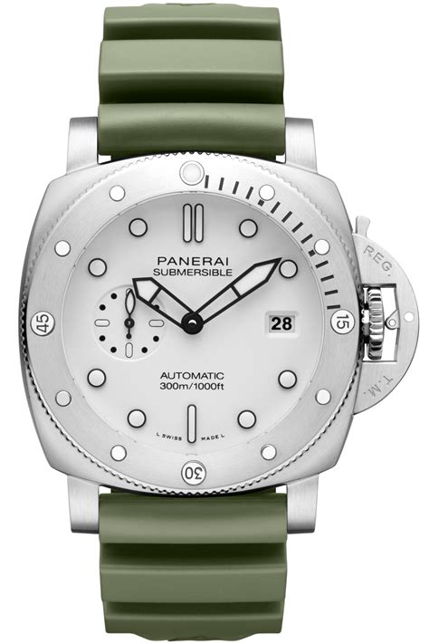 panerai dubmersible 47mm|Panerai submersible quarantaquattro bianco.